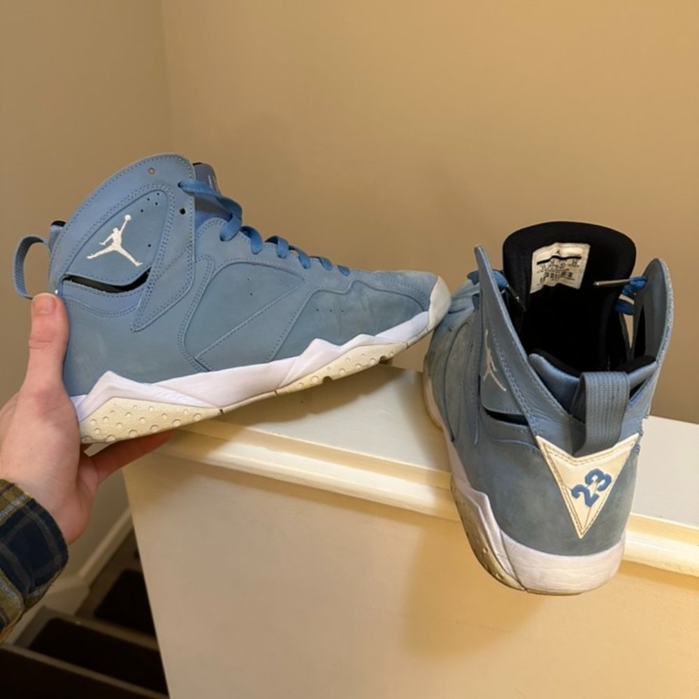 JORDAN VII (7)  RETRO Pantoon Blue